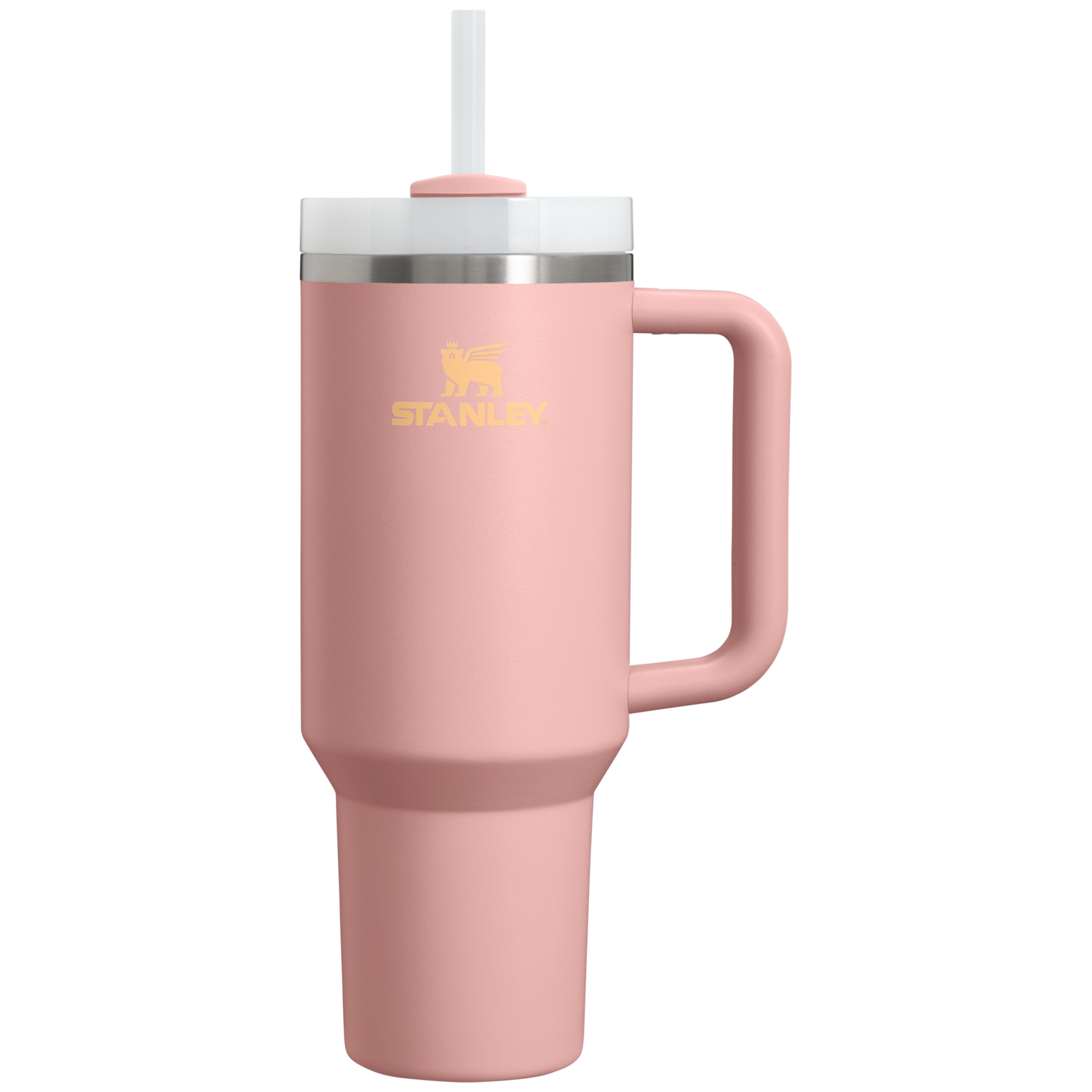 Car-Cup Friendly The Quencher H2.0 Flowstate Tumbler D050X - Premium Stainless Steel Straw Cup for All-Day Hydration - Peach Rose