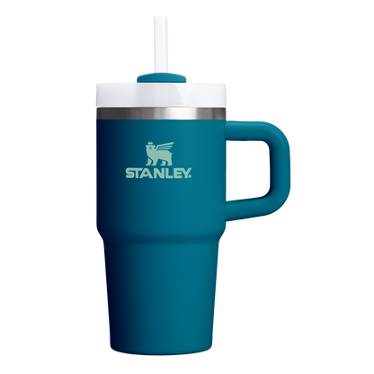 Car-Cup Friendly The Quencher H2.O Flowstate Tumbler D069R - 40oz Large Capacity Car-Cup Friendly Quencher - Coastal Teal