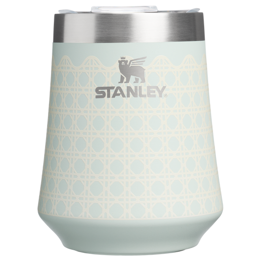 Premium Matte The Reserve Wine Tumbler D352C - Reserve Collection Stainless Steel Whiskey Cup - Mist Rattan
