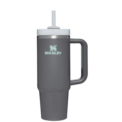 Insulated Travel The Quencher H2.0 Flowstate Tumbler | Stanley Create D331C - Double-Wall Vacuum Insulated Travel Tumbler with Straw Detail